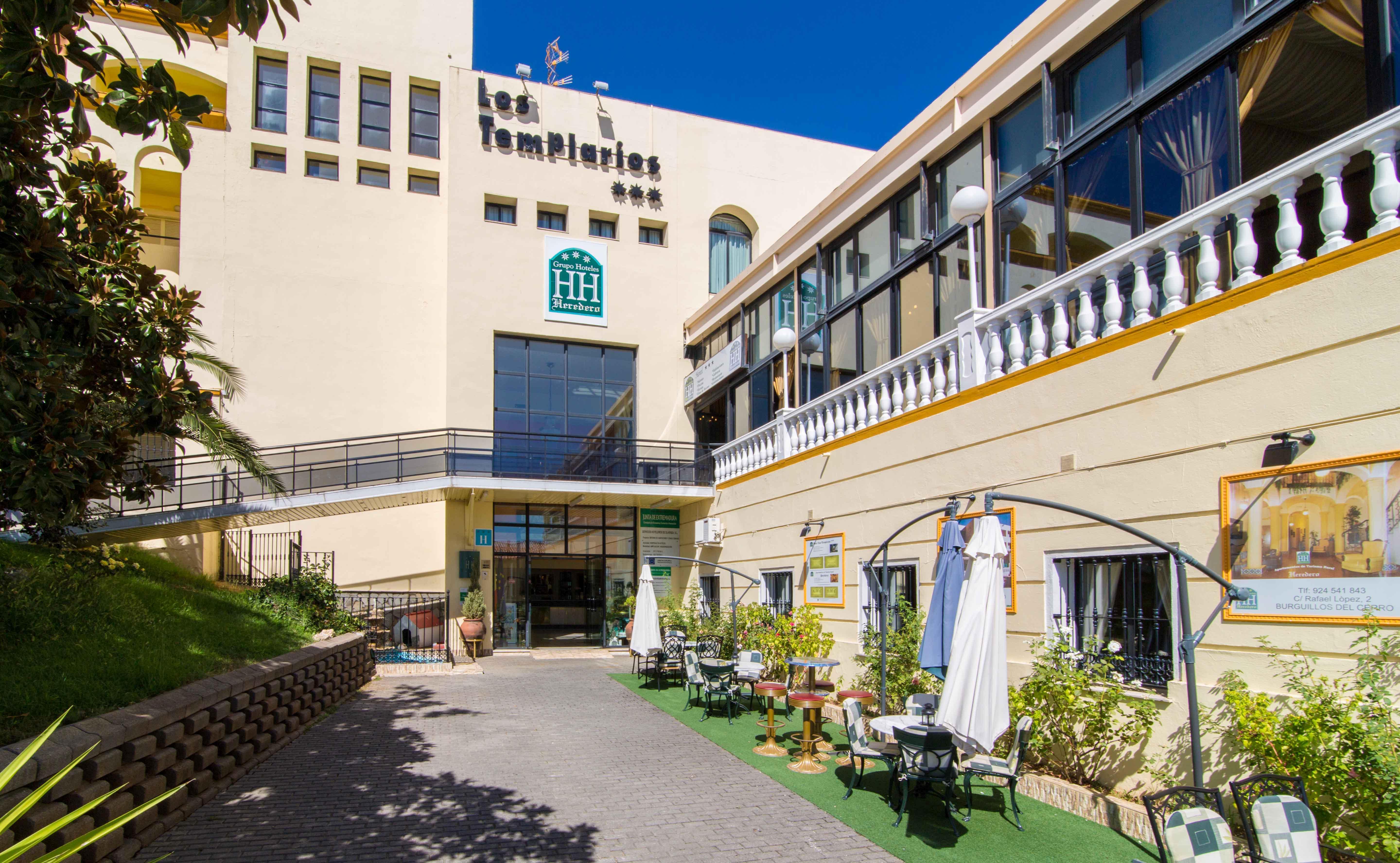 Hotel Los Templarios Jerez De Los Caballeros Exteriér fotografie